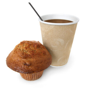 Coffee and muffin