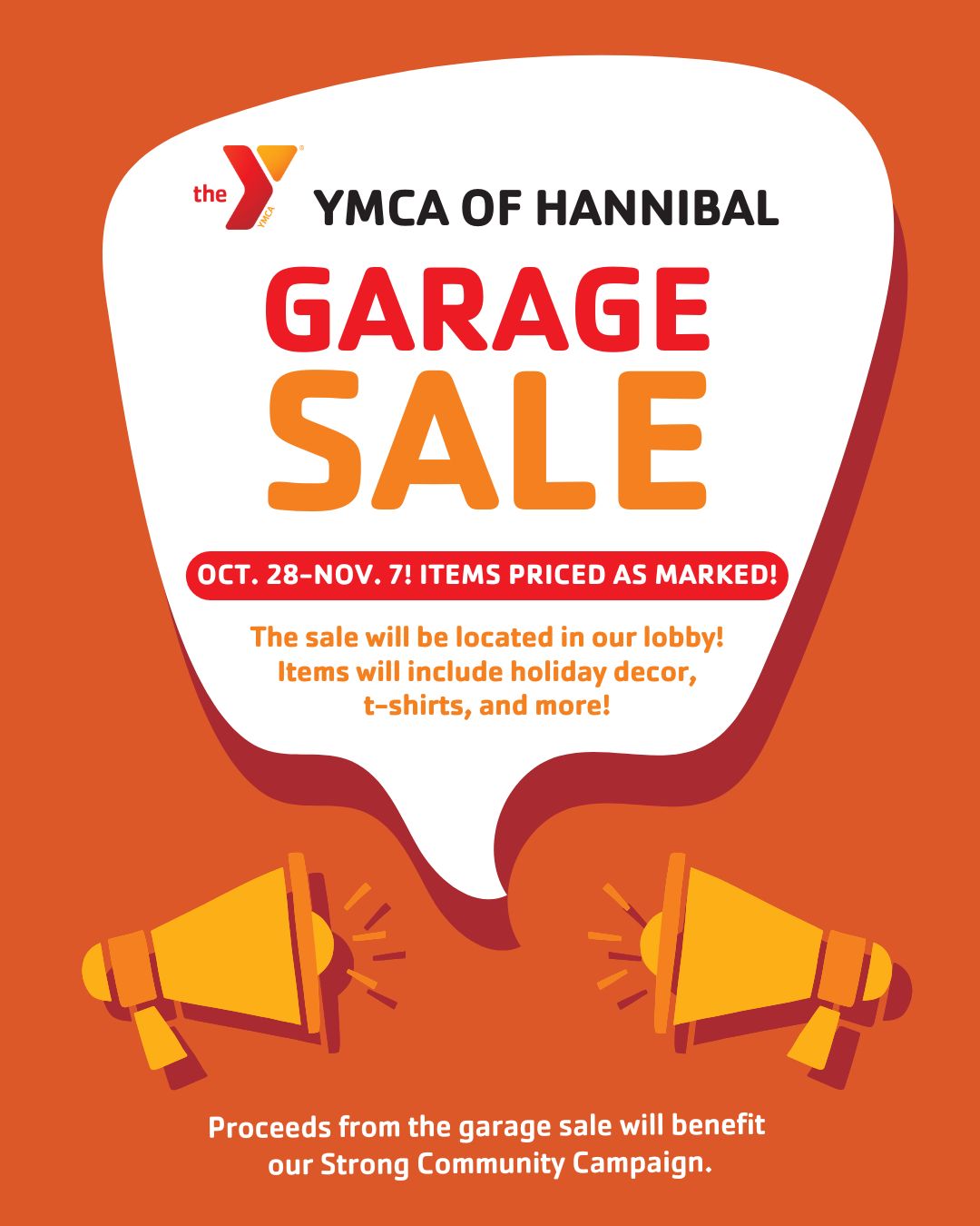 2025 YMCA Garage Sale FB Post (1)